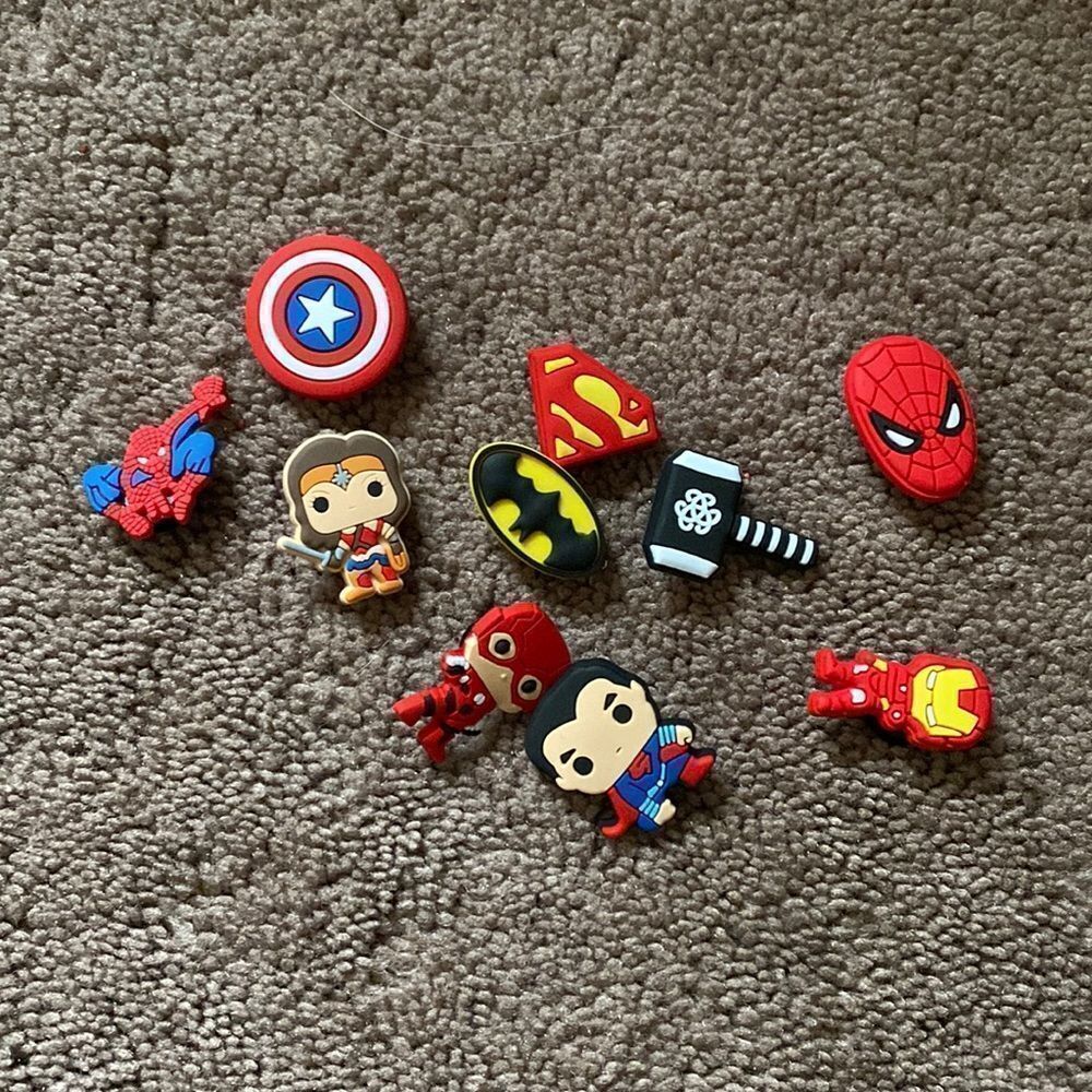 Shoe charms 10 pcs